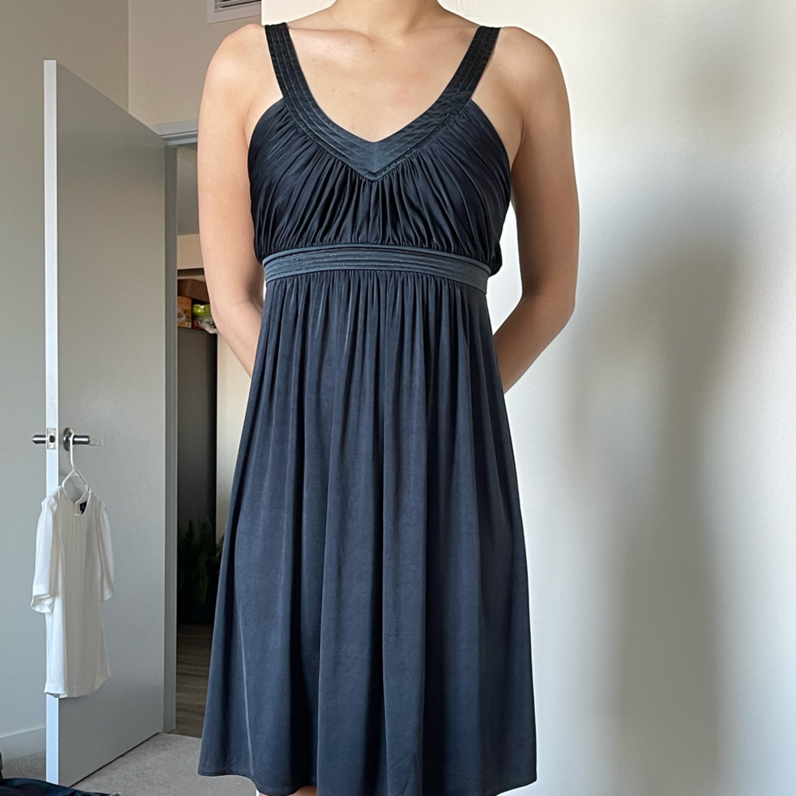 Bcbgmaxazria Midnight Blue Dress